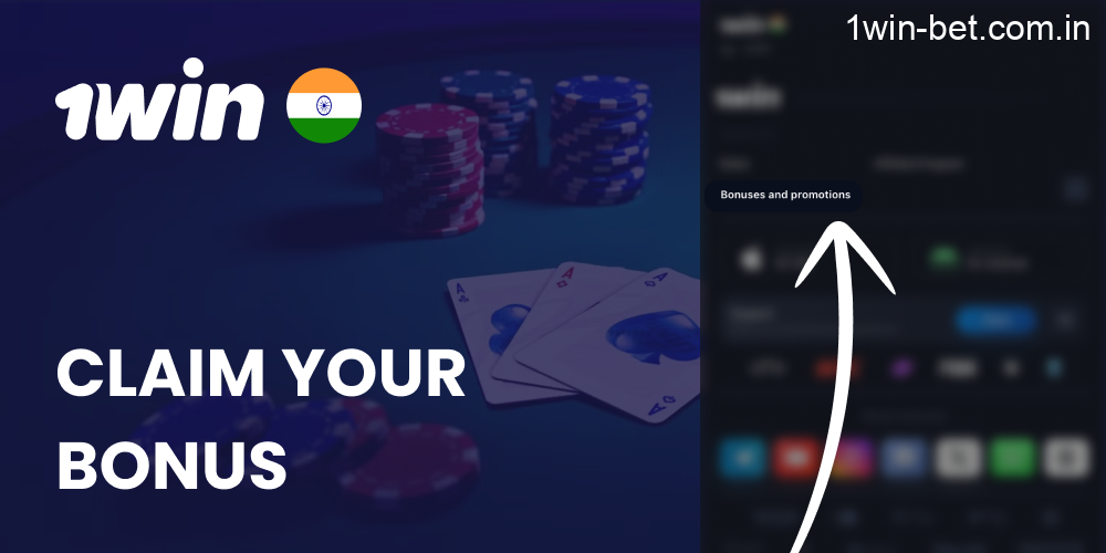 Claim your Bonus in the 1win