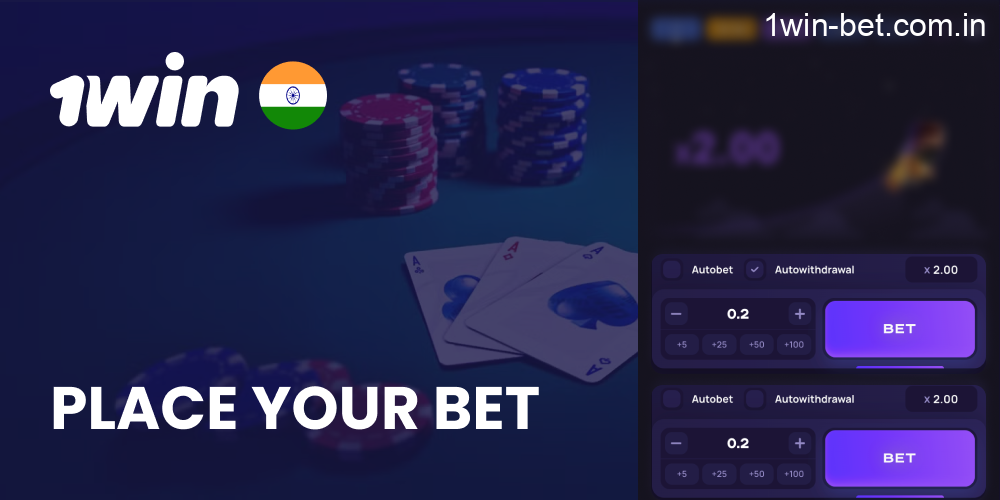 Place Your Bet in 1win Lucky Jet