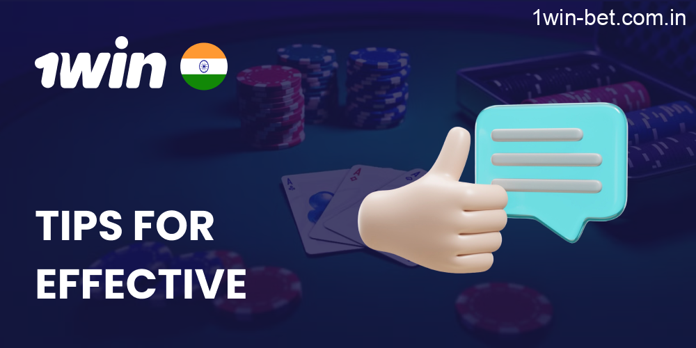 Tips for Effective Slot Play in 1win India