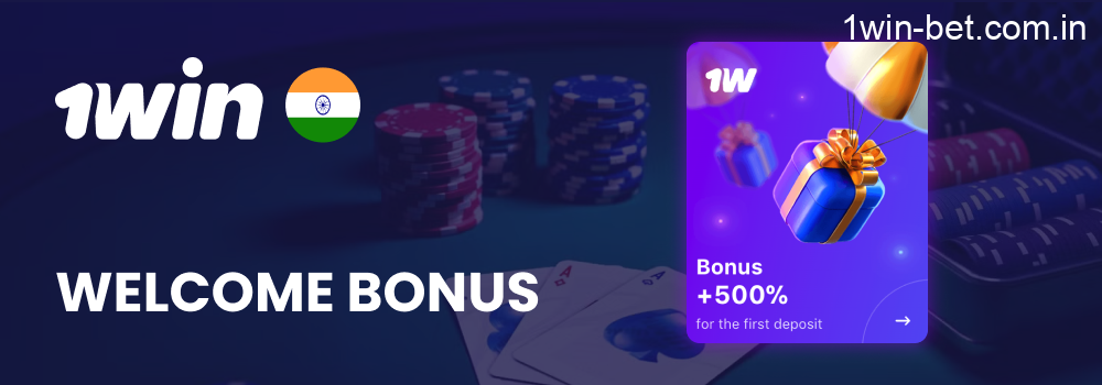Welcome Bonus in 1win