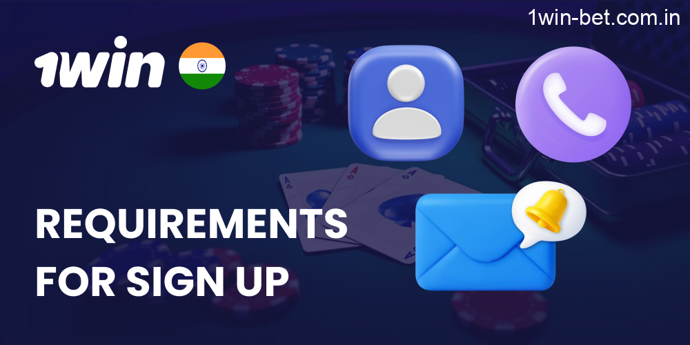 Requirements for Register 1win Account